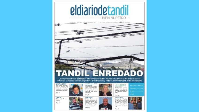 "Tandil enredado", la tapa de nuestra Edición Papel